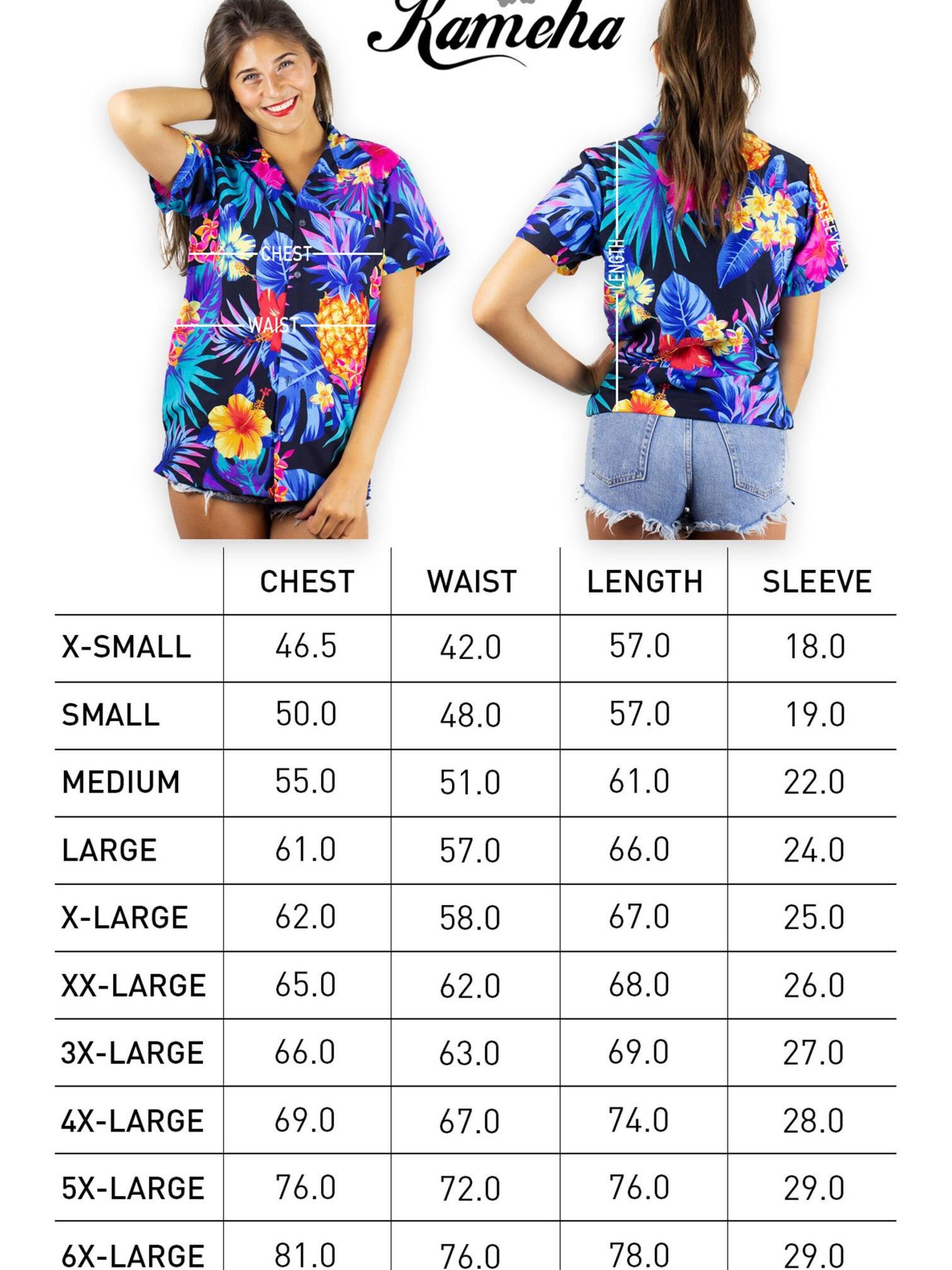 King Kameha Blouse 'Pineapple' in Black