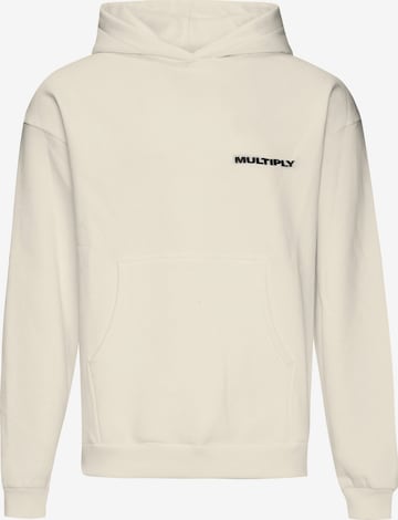 Multiply Apparel Sweatshirt in Beige: predná strana