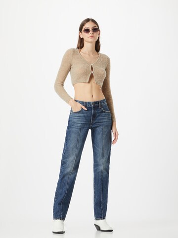 LEVI'S ® Szabványos Farmer 'Middy Straight W/Pintuck' - kék