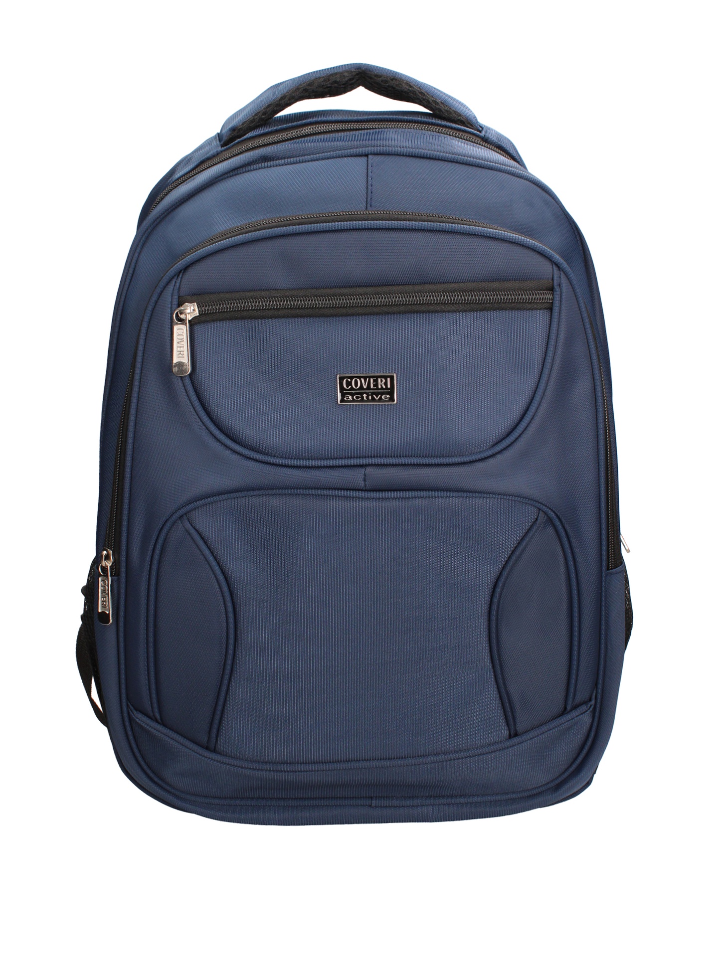 Zaino 'Zaino Coveri Collection Poliestere - Unisex Casual con Zip' di Coveri Collection in blu: frontale
