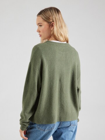 AMERICAN VINTAGE - Casaco de malha 'DAMSVILLE' em verde