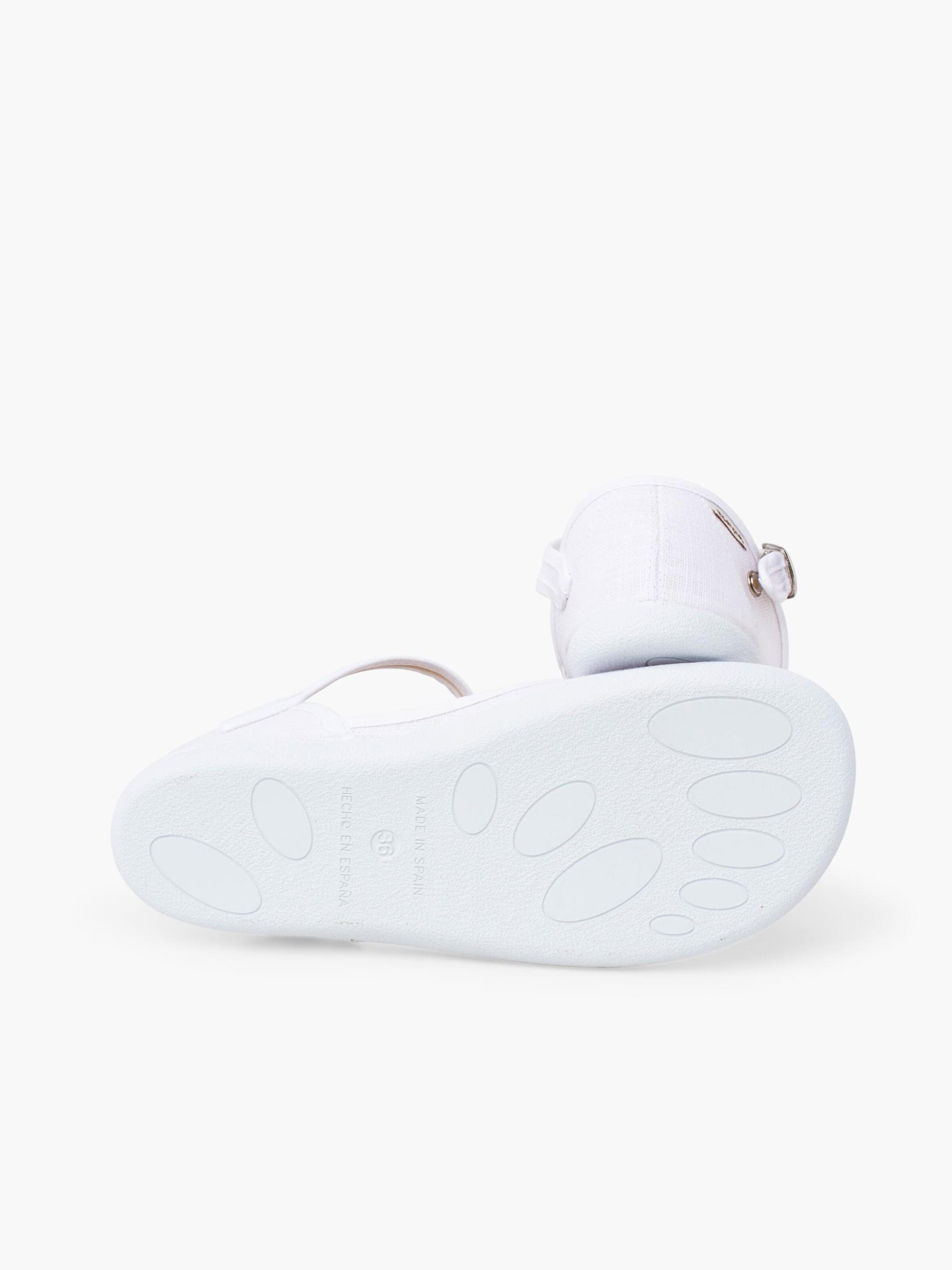 Ballerines Pisamonas en blanc