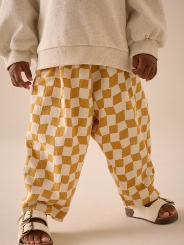 Next Wide Leg Hose in Gelb: Vorderseite
