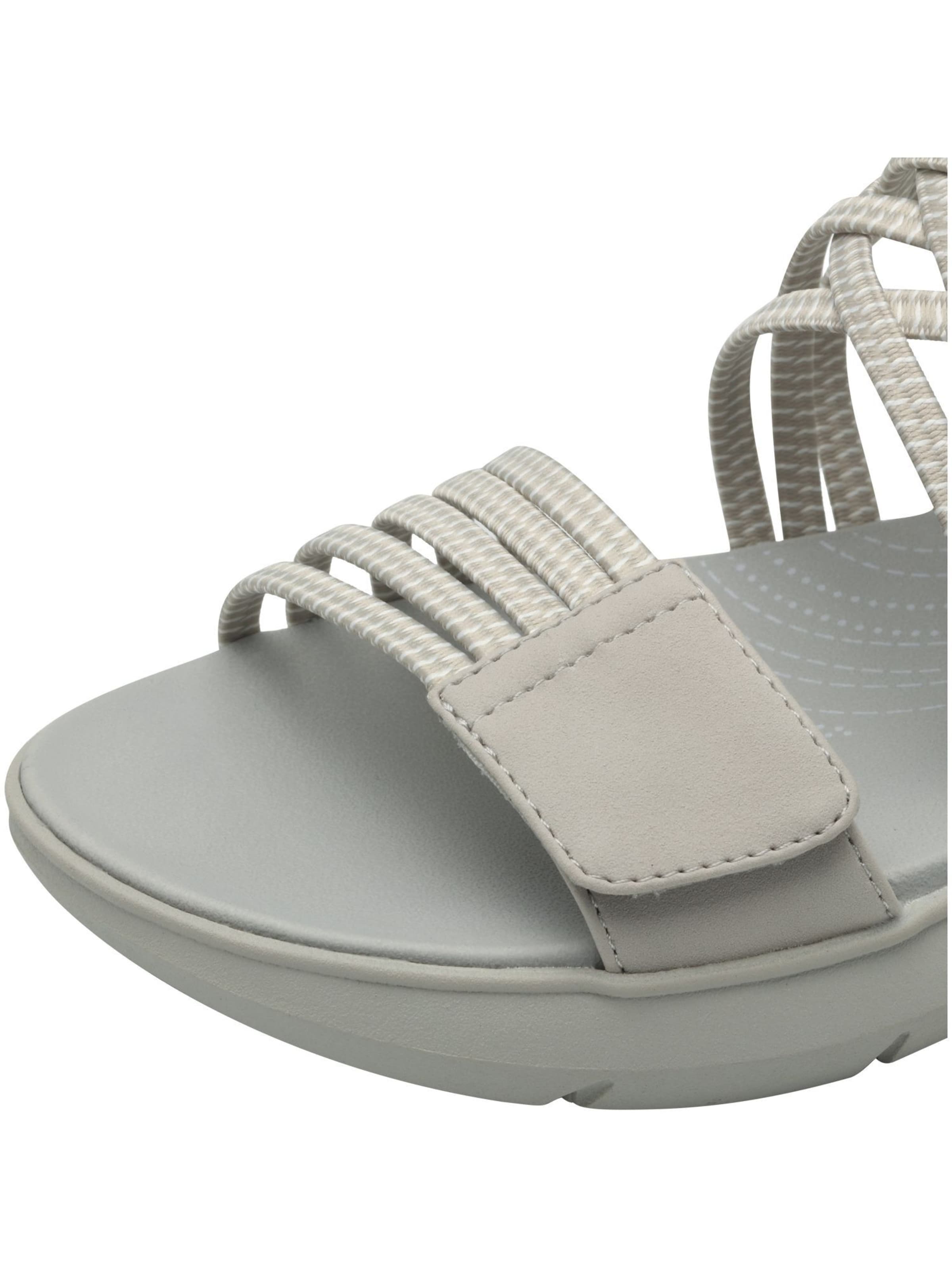 JANA Strap sandal in Grey