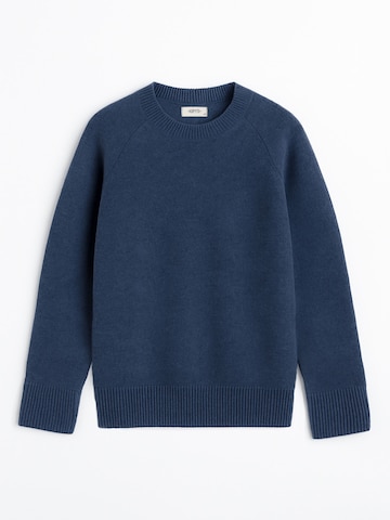 KOPYTO Pullover 'BARIBAL' in Blau: Vorderseite