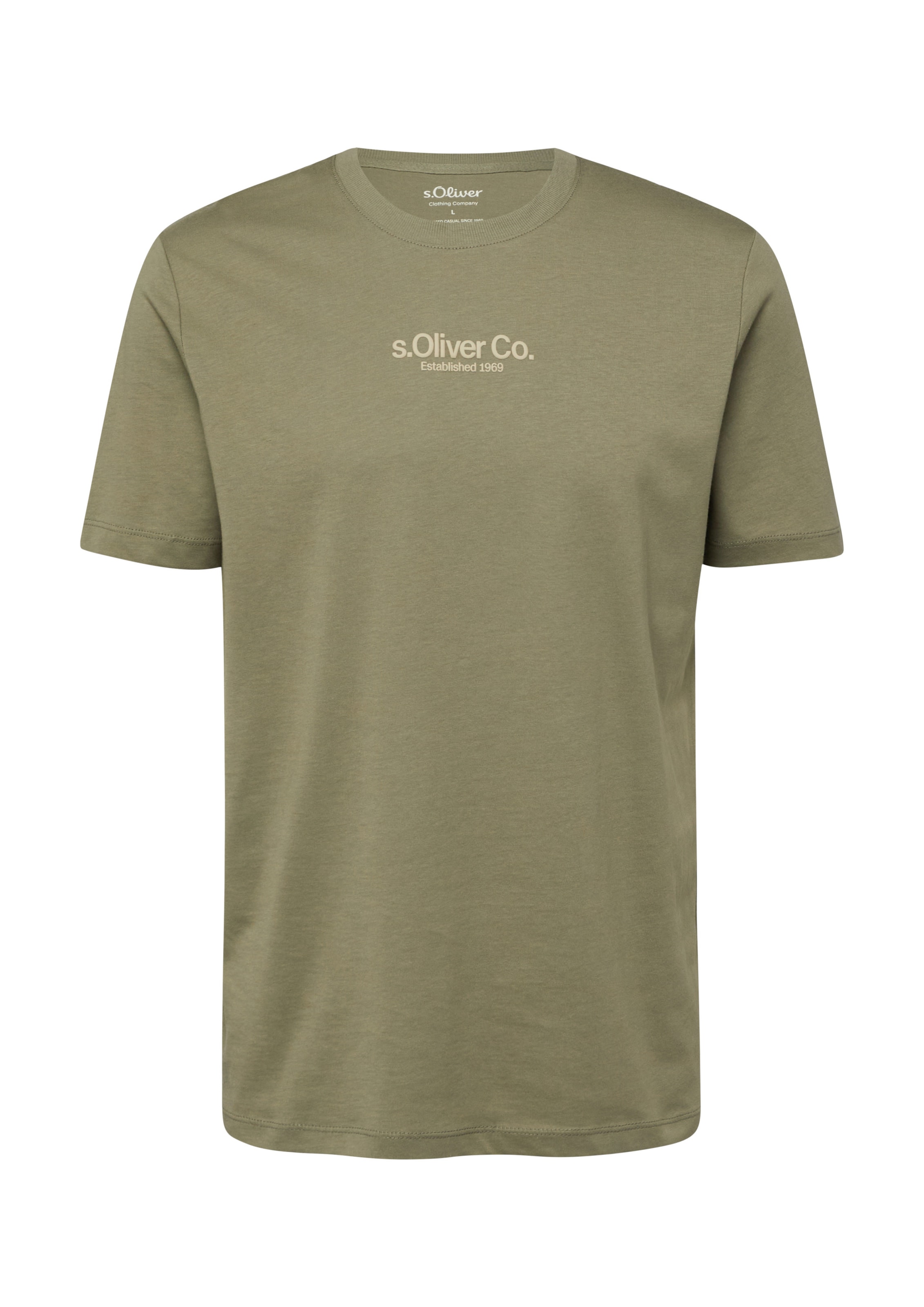 Tricou de la s.Oliver pe verde: față