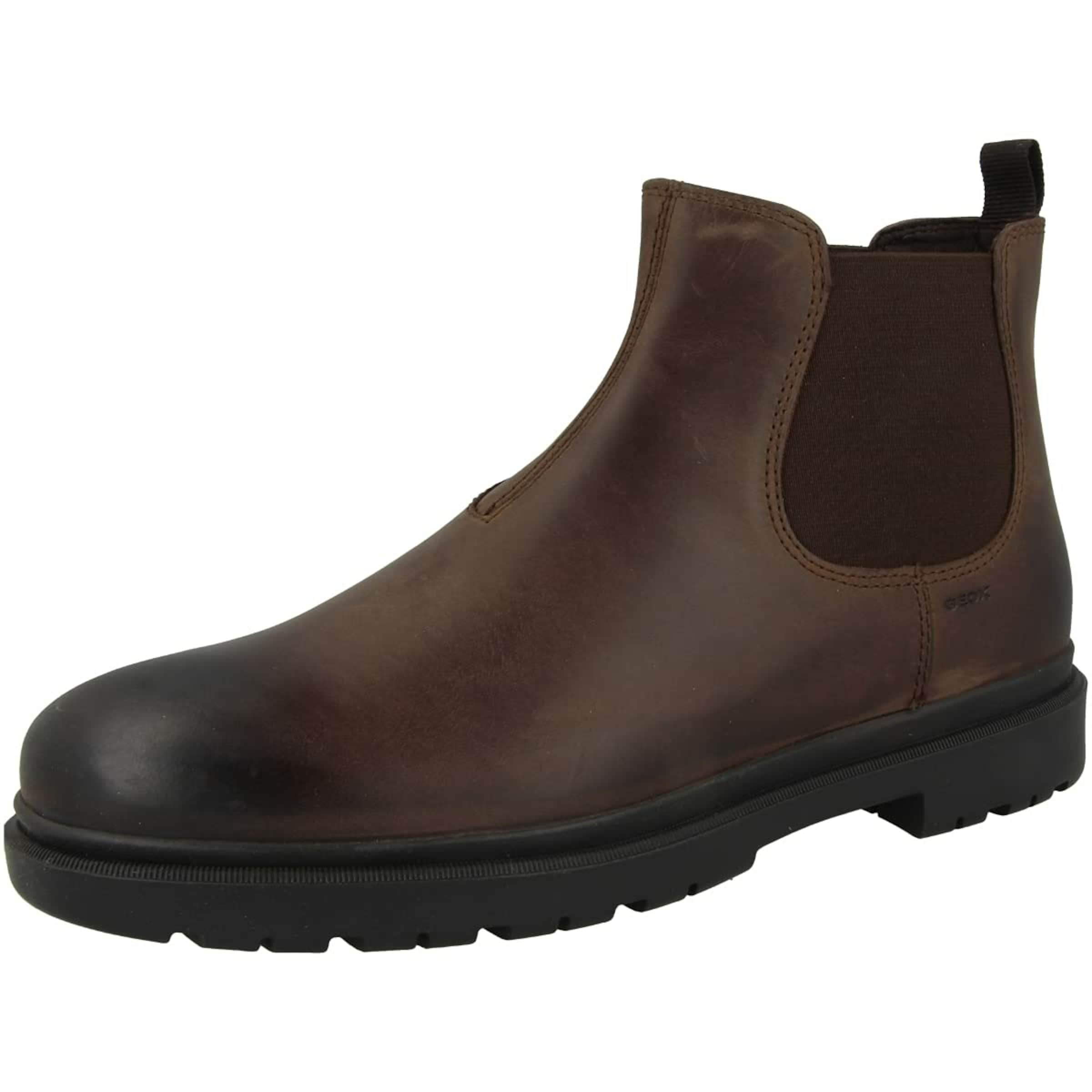 GEOX Chelsea boots in Brown: front