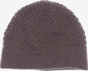 s.Oliver Hat & Cap in One size in Brown: front