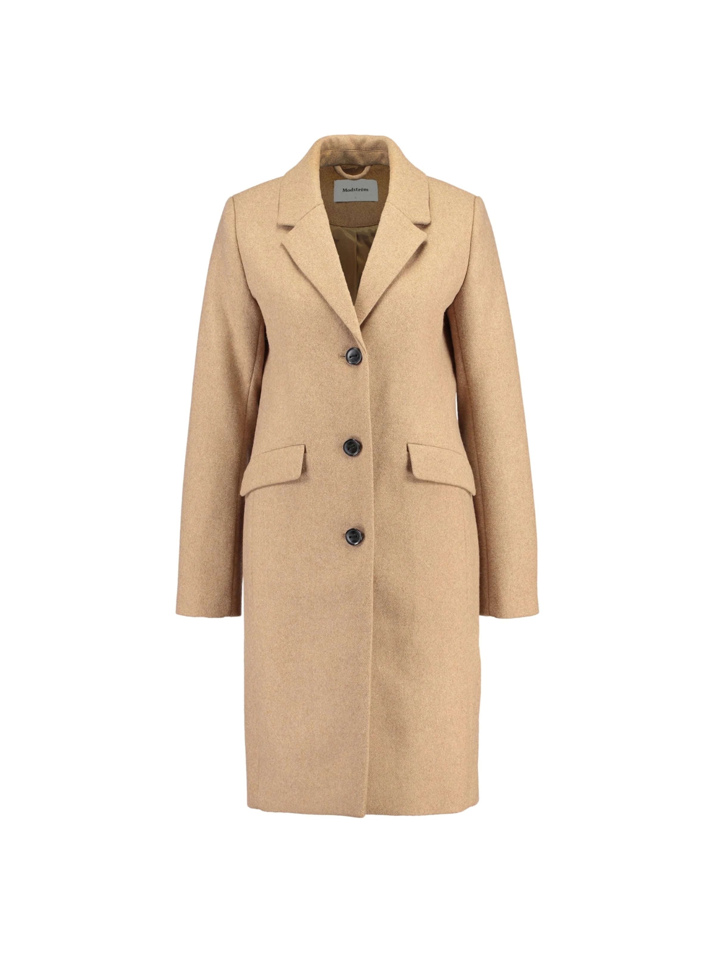 modström Coat ' Pamela ' in Braun: Vorderseite