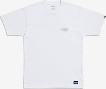 VANS Тениска 'SEQUENCE SS' в бяло: отпред
