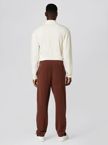 Sinned x ABOUT YOU Loose fit Pants 'Milo' in Brown