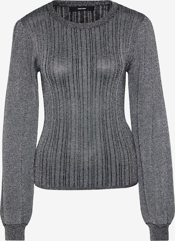 Vero Moda Tall Sweter 'VMTALIA' w kolorze czarny: przód