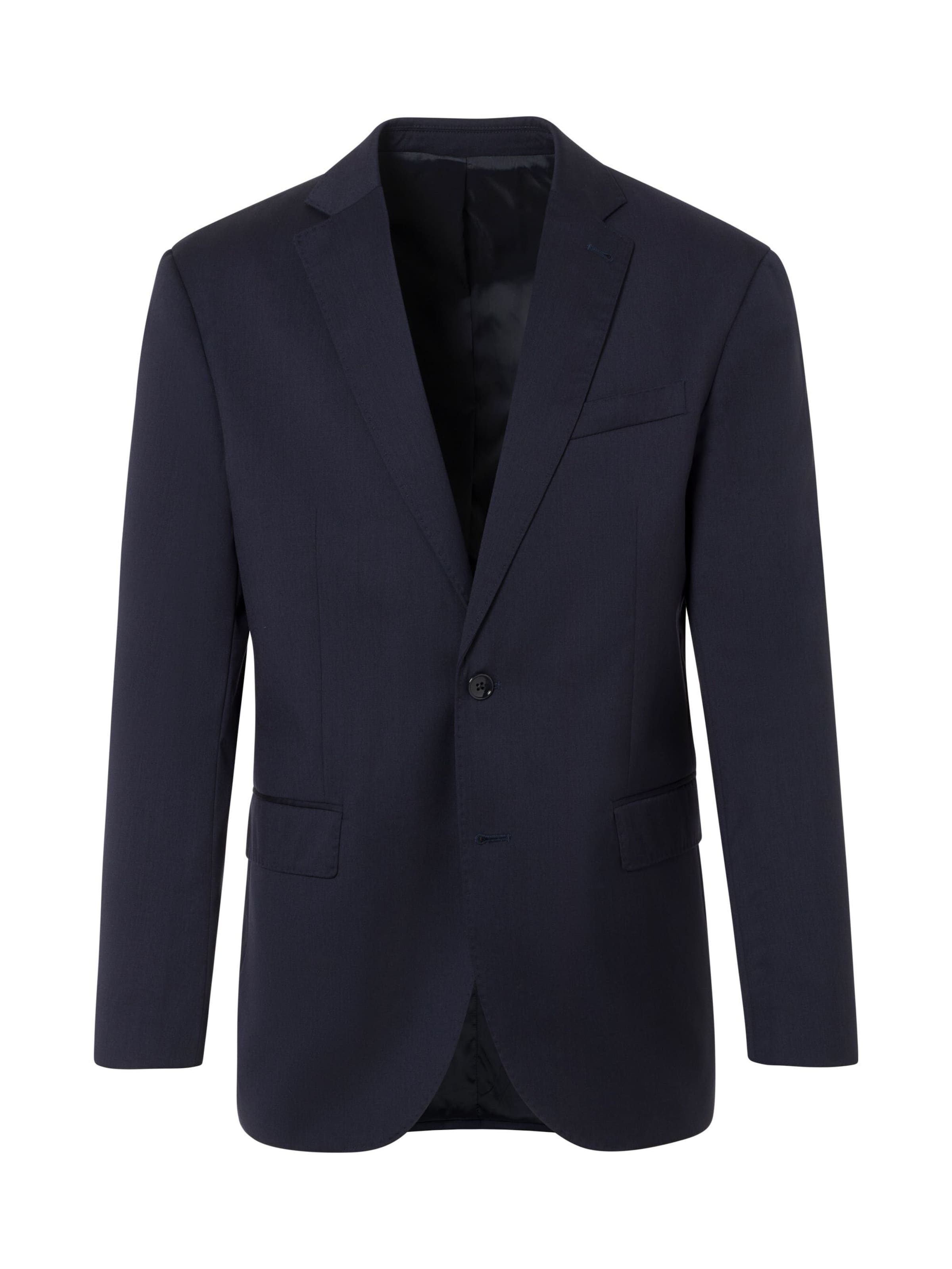 Thomas Goodwin Regular Fit Business-Sakko in Blau: Vorderseite