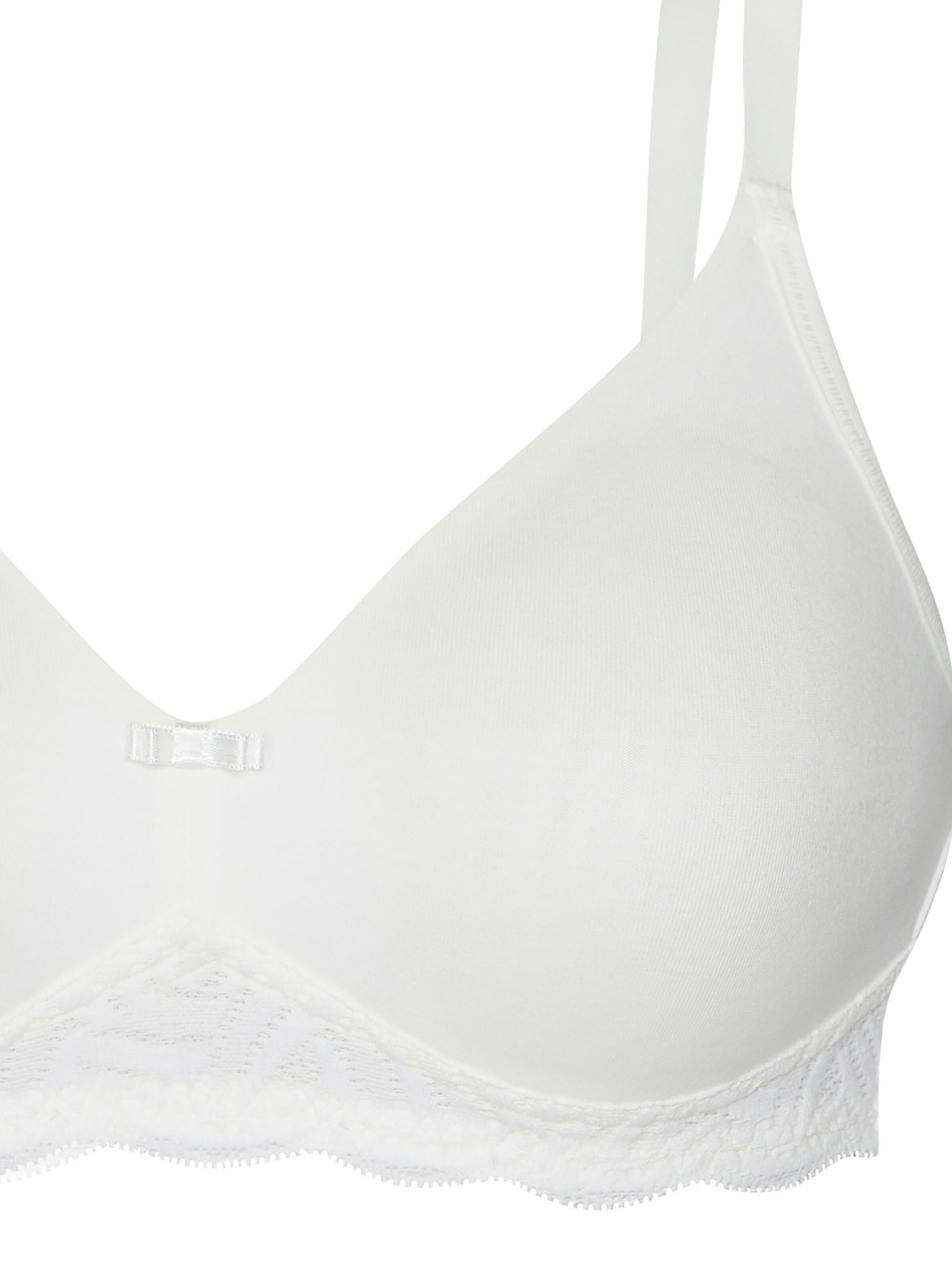 SUSA T-shirt Bra 'Nizza' in White