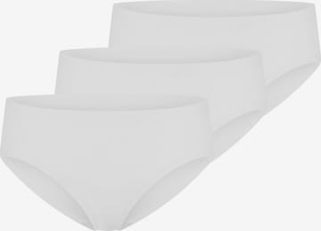 SCHIESSER Slip 'Invisible Cotton' in Weiß: Vorderseite