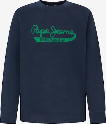 Pepe Jeans Sweatshirt 'ROI' in Blauw: voorkant