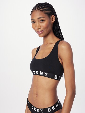 DKNY Intimates Korzet Podprsenka - Čierna: predná strana