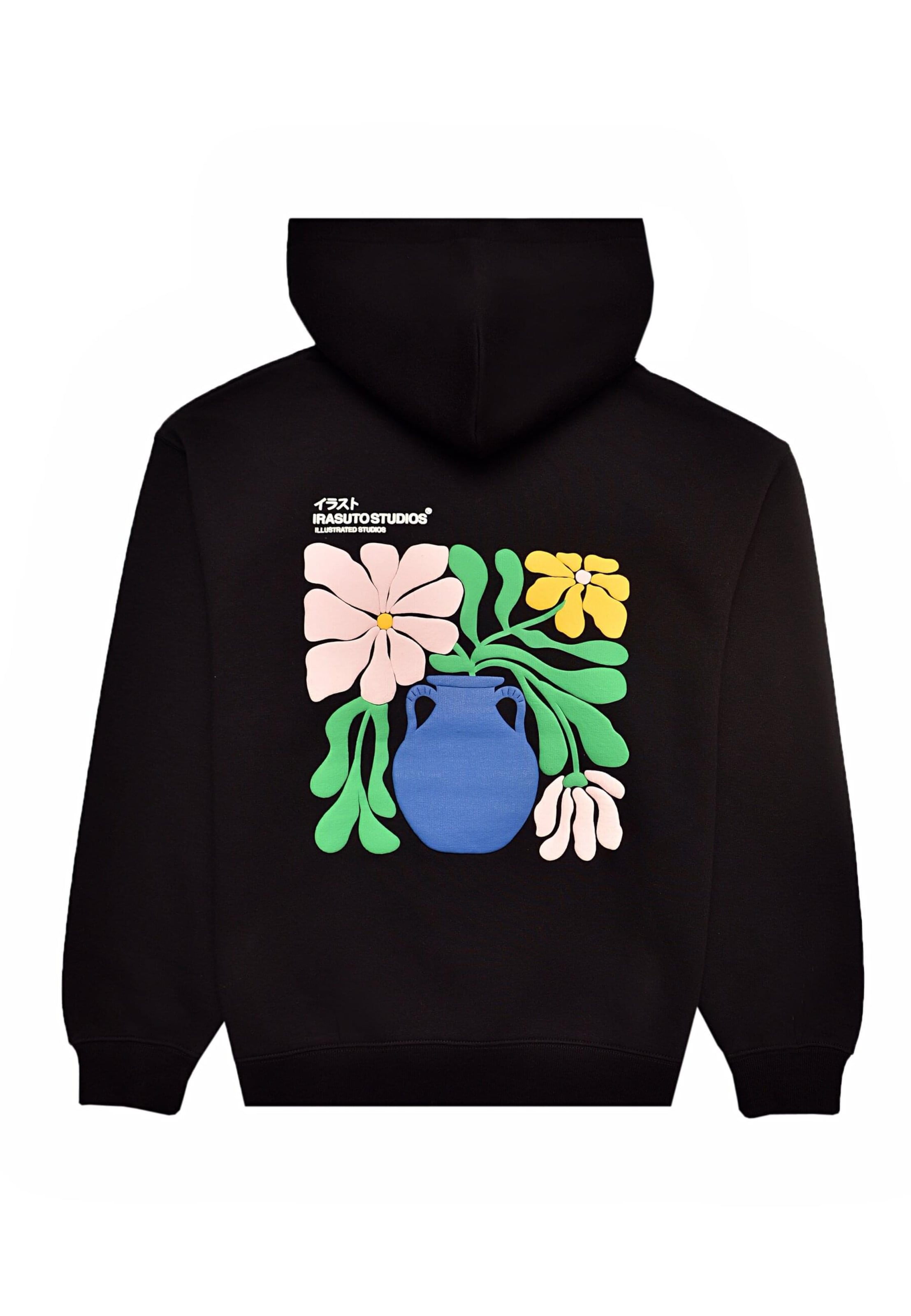 Irasuto Studios Sweatshirt 'Hikari' in Black