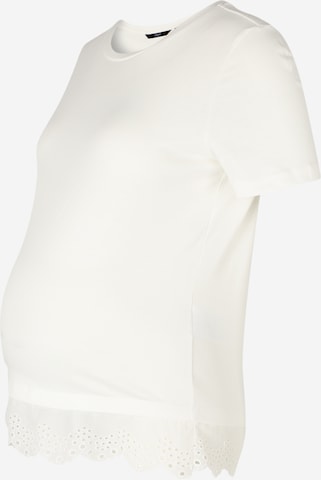 Vero Moda Maternity T-Shirt 'Summer' in Weiß: predná strana