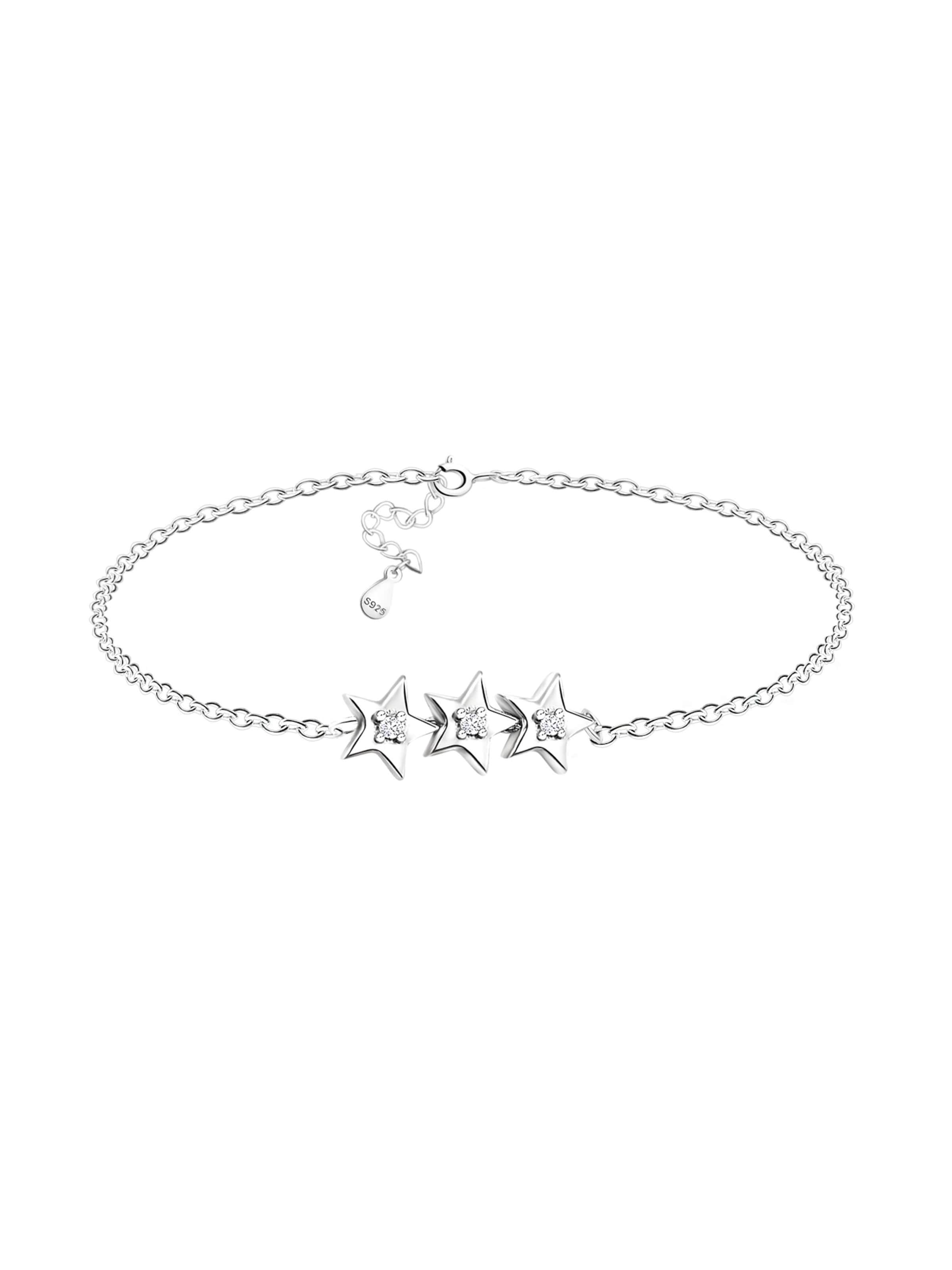 Sofia Milani Armband 'Star'‌‌‌ in Silber: Vorderseite