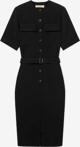 Robe-chemise Trussardi en noir : devant