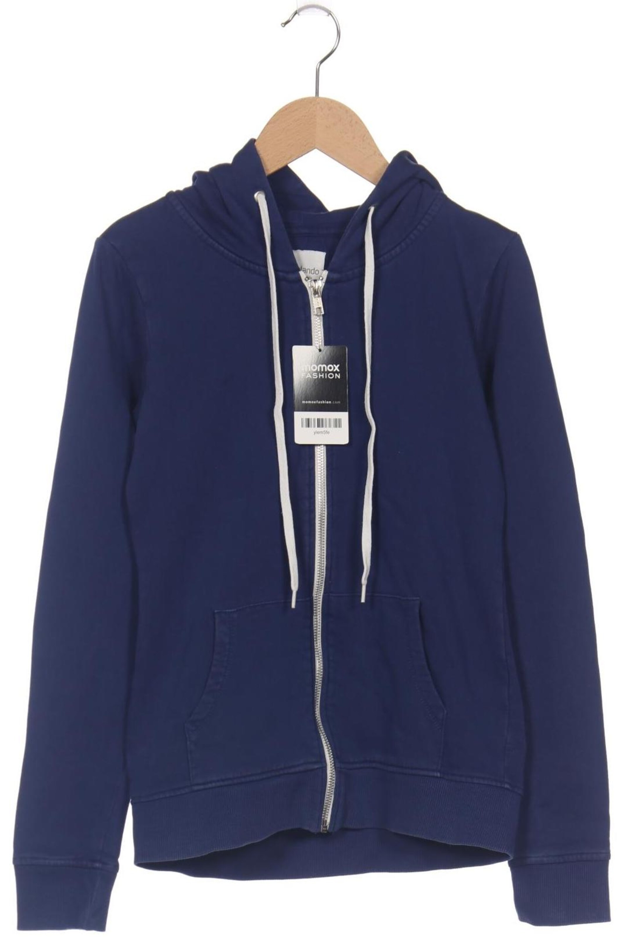 Zalando Kapuzenpullover XS in Blau: Vorderseite