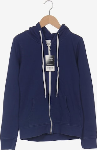 Zalando Kapuzenpullover XS in Blau: Vorderseite