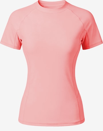 MEETWEE Performance shirt 'Sports swimming short-sleeved UPF50+ top' in Pink: front