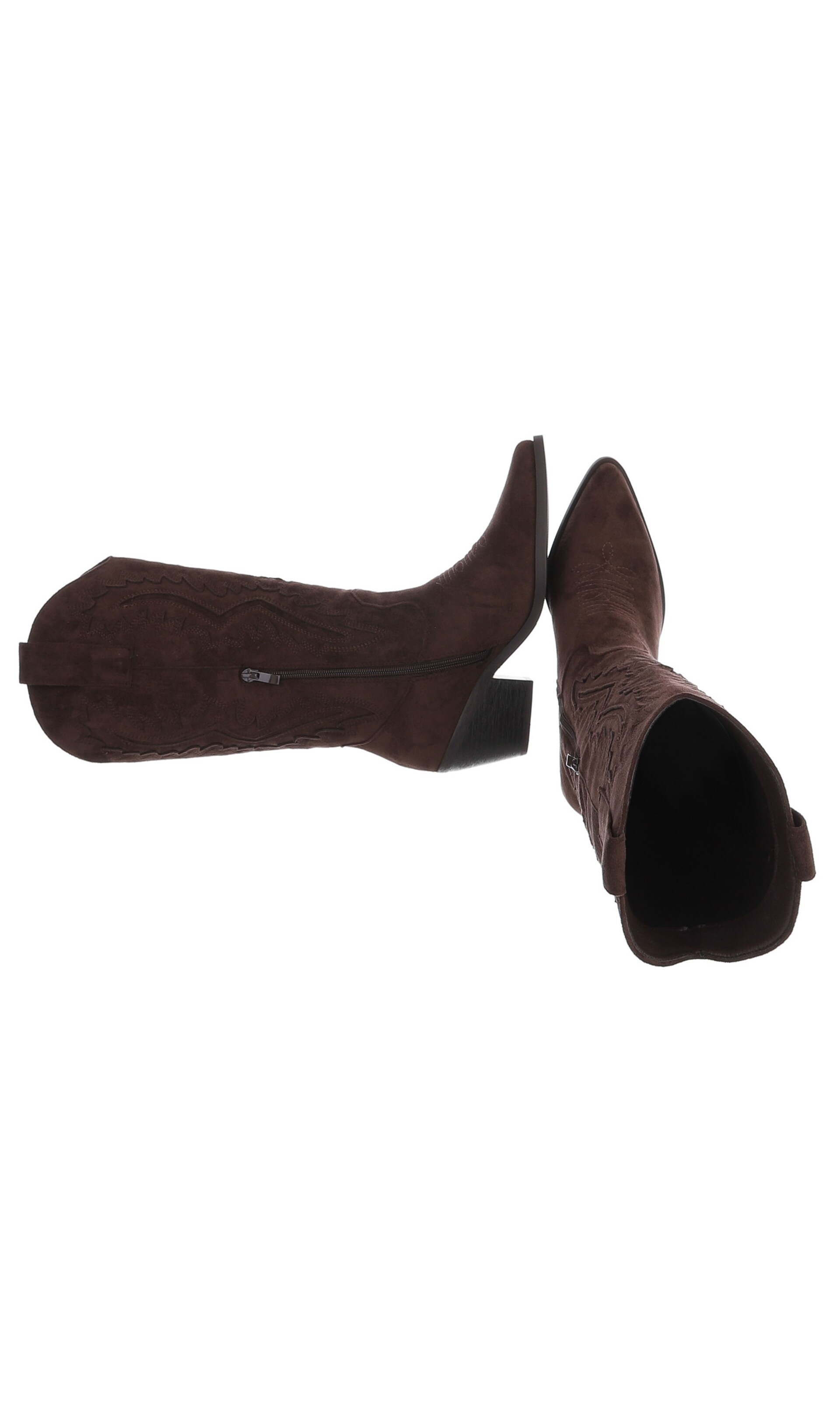 Ital-Design Cowboystiefel in Braun