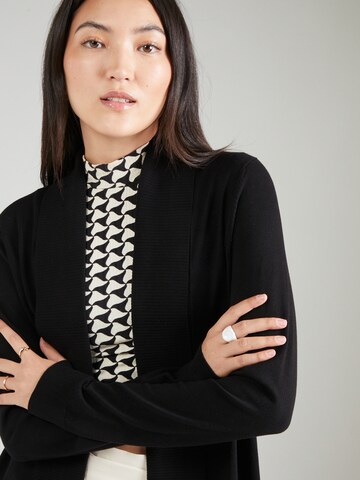 GERRY WEBER Knit Cardigan in Black