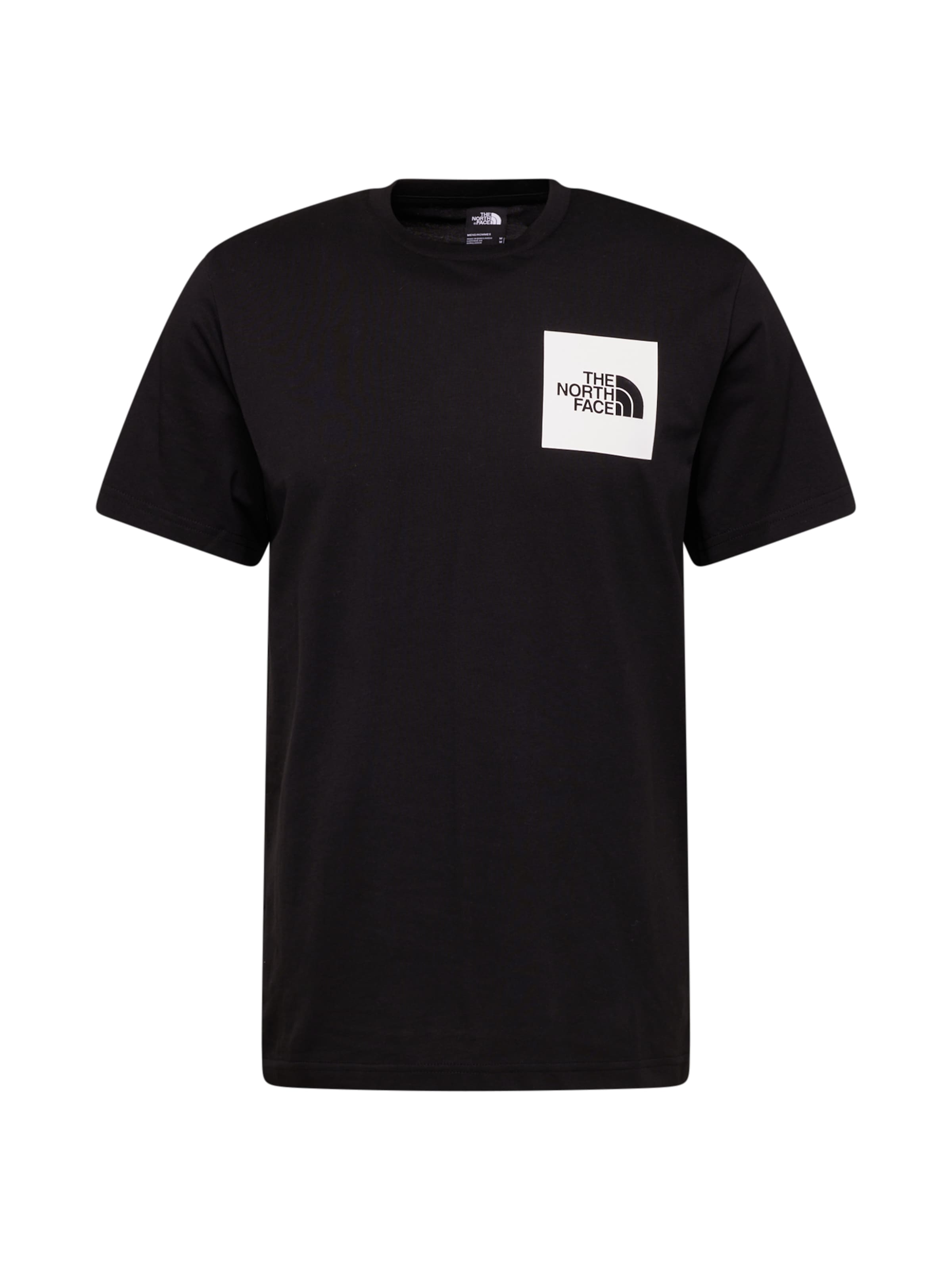 THE NORTH FACE - Camiseta en negro: frente