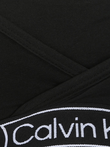 Calvin Klein Underwear Bustier Nedrček za doječe mamice 'Reimagined Heritage' | črna barva