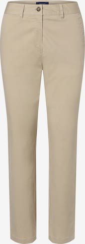 GANT Slimfit Chinohousut värissä beige: edessä