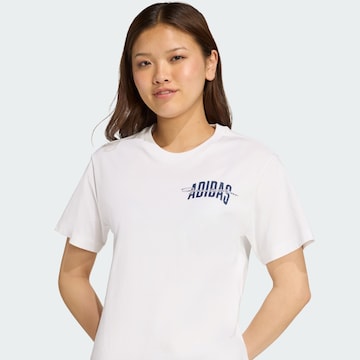 ADIDAS SPORTSWEAR Functioneel shirt 'Collegiate' in Wit
