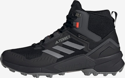 ADIDAS TERREX Boots 'Swift R3 Mid Gore-Tex' in Grey / Red / Black, Item view