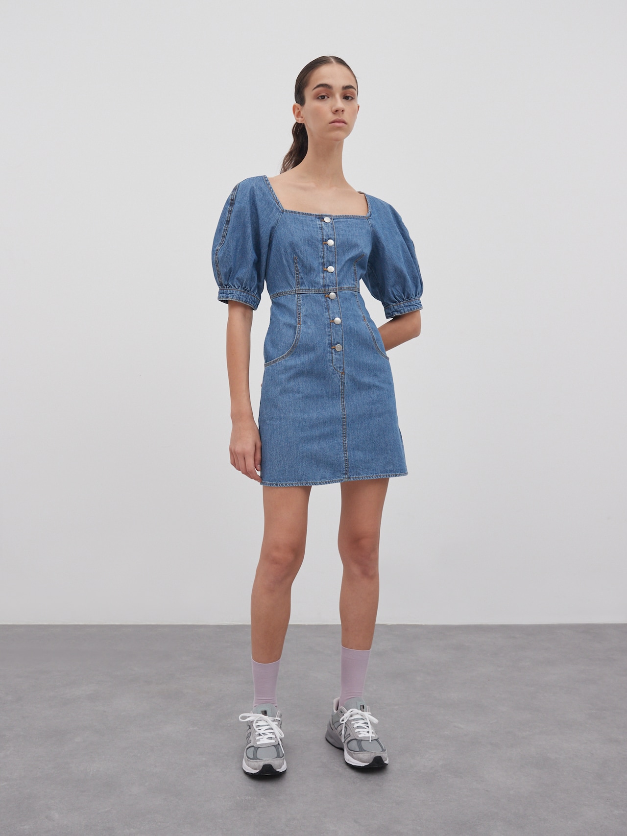 EDITED Produkte Kleid 'Karim' blue denim