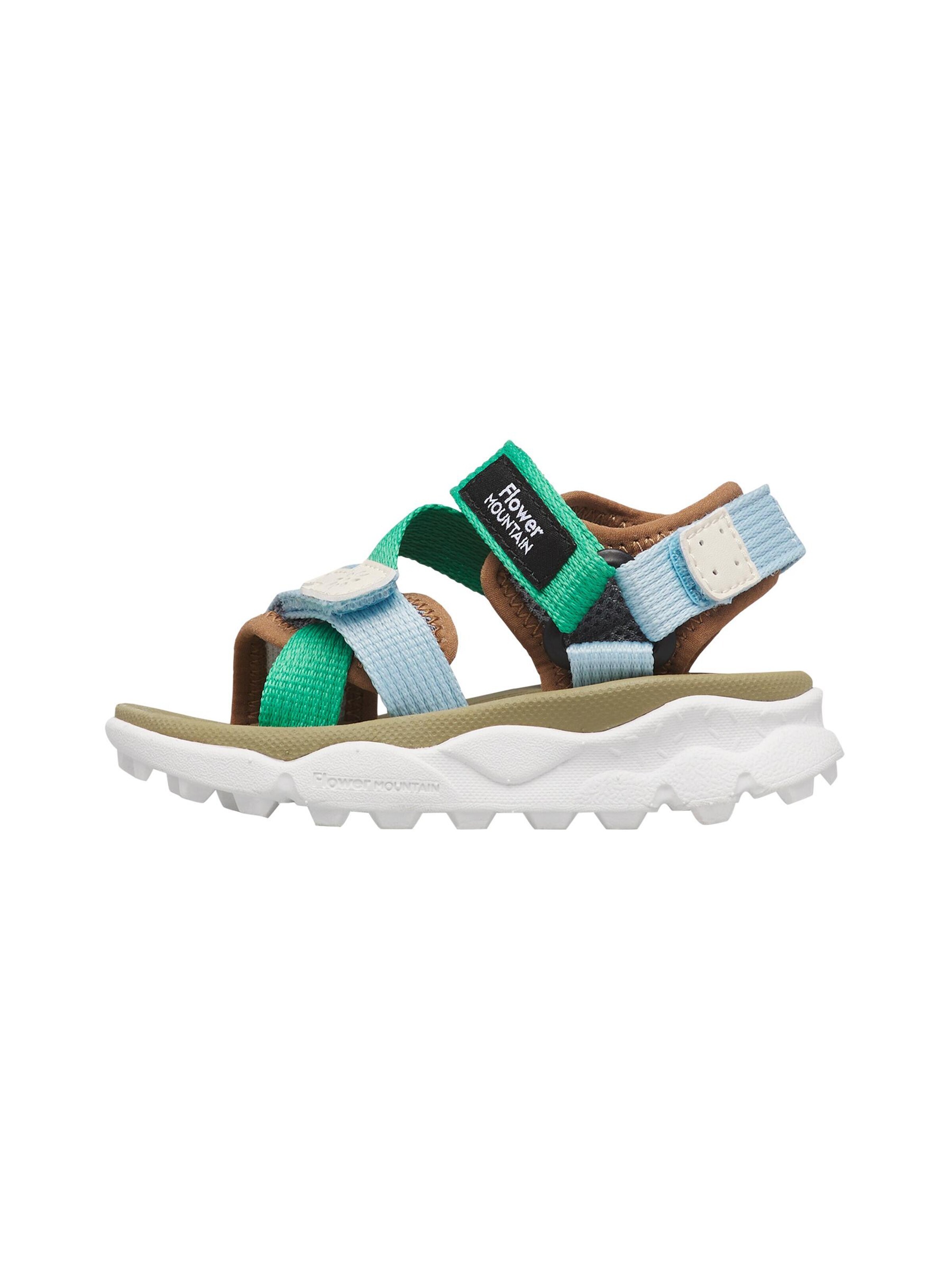 Chaussures ouvertes 'Nazca' NATURINO en vert : devant