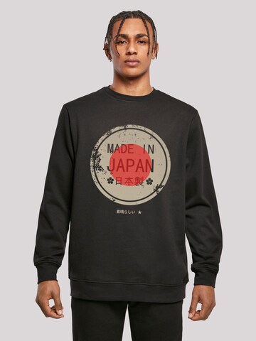 Sweat-shirt 'Japanese Styles' F4NT4STIC en noir : devant