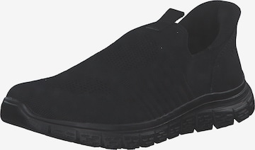 Rieker Slip-Ons in Black: front