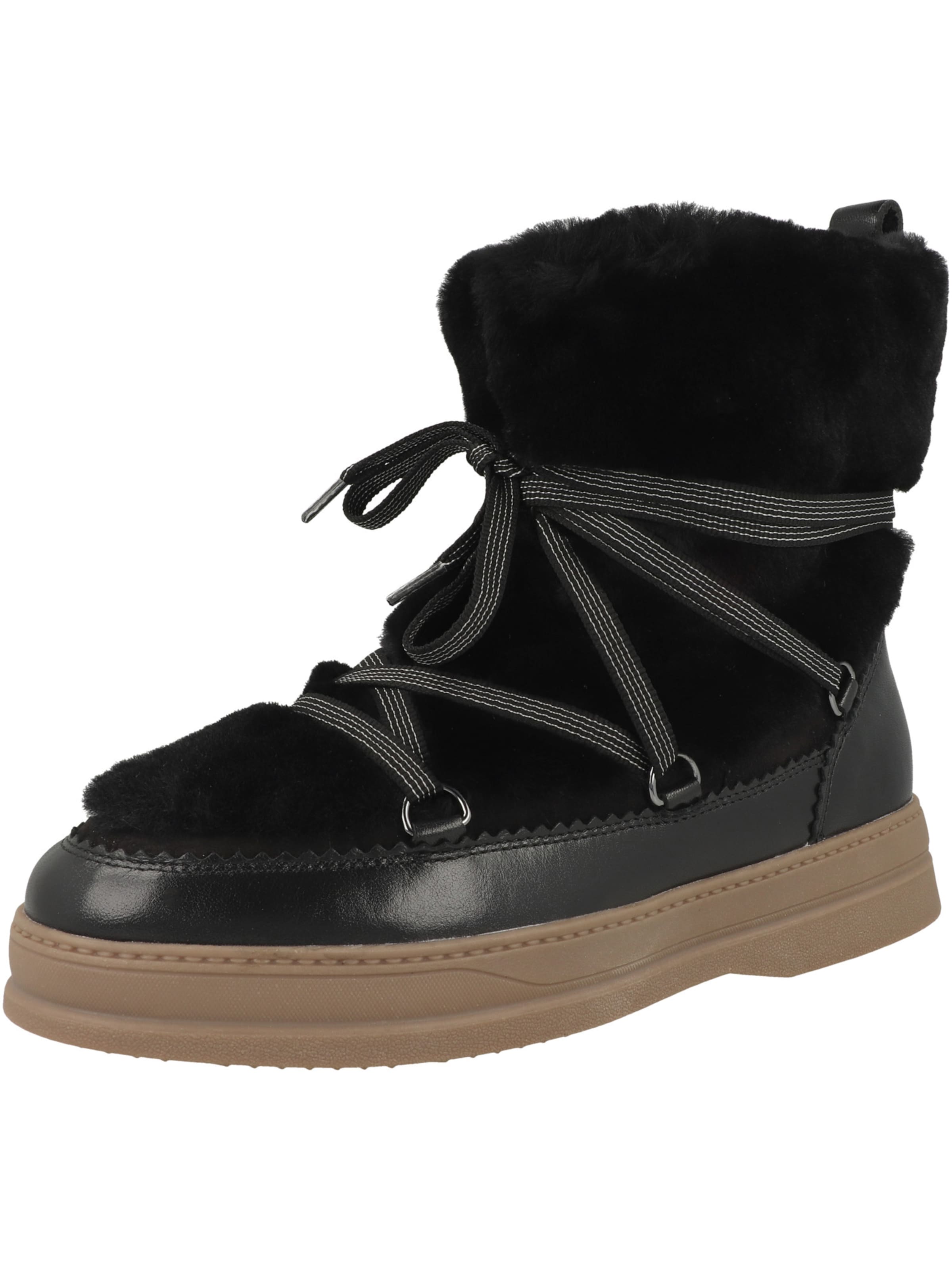 PETER KAISER - Botas de neve em preto: frente