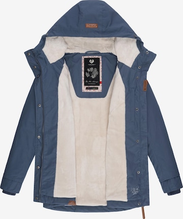 Ragwear Winter Jacket 'Monadis' in Blue