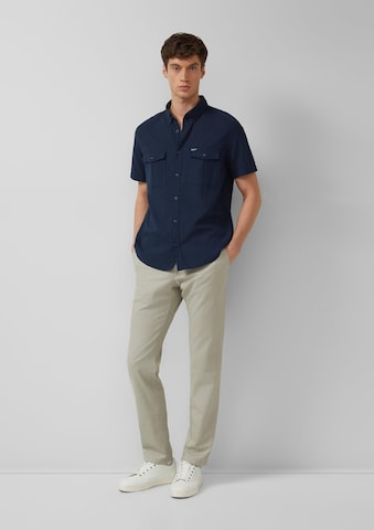 s.Oliver Regular fit Overhemd in Blauw