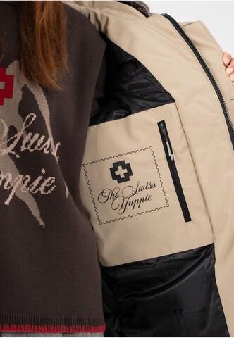 Giacca invernale 'The Swiss Yuppie' di Prohibited in beige