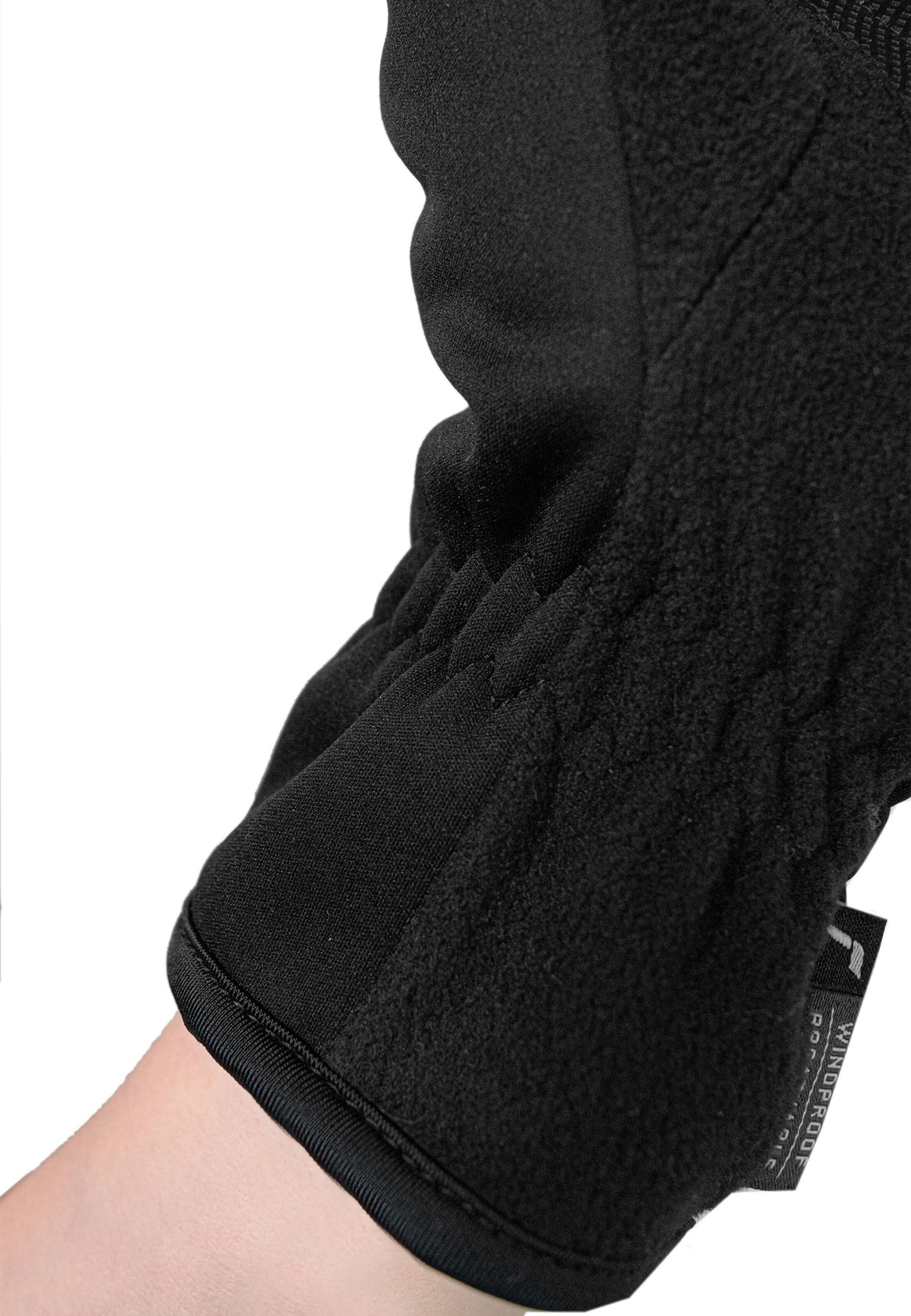 REUSCH Fingerhandschuhe 'Kiruna STORMBLOXX™' in Schwarz