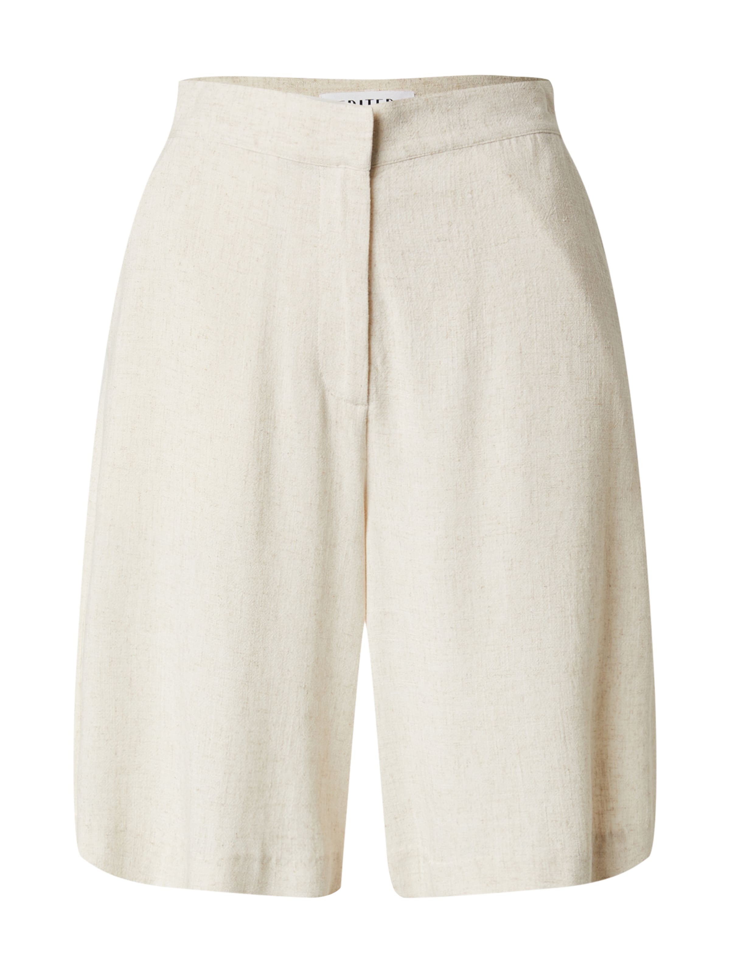EDITED Wide leg Pants 'Amy' in Beige: front