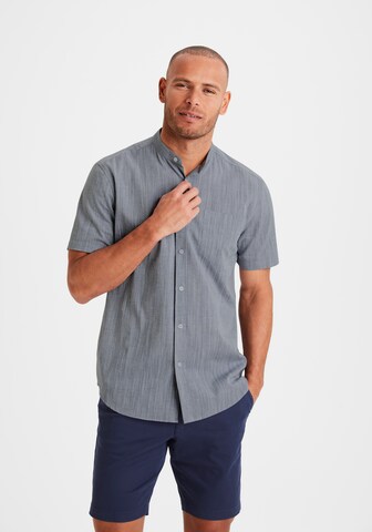 H.I.S Regular fit Button Up Shirt in Grey
