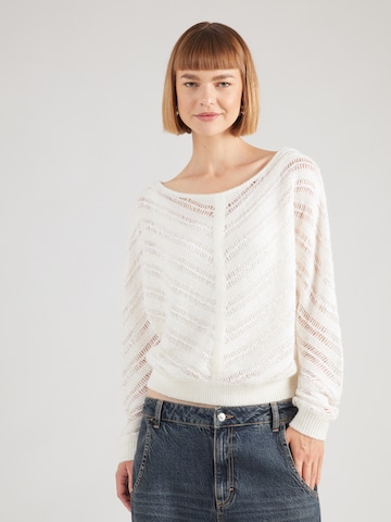 GUESS - Jersey 'CECILIA' en blanco: frente
