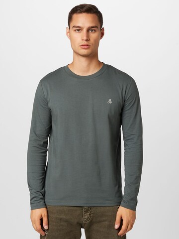 T-Shirt Marc O'Polo en vert : devant