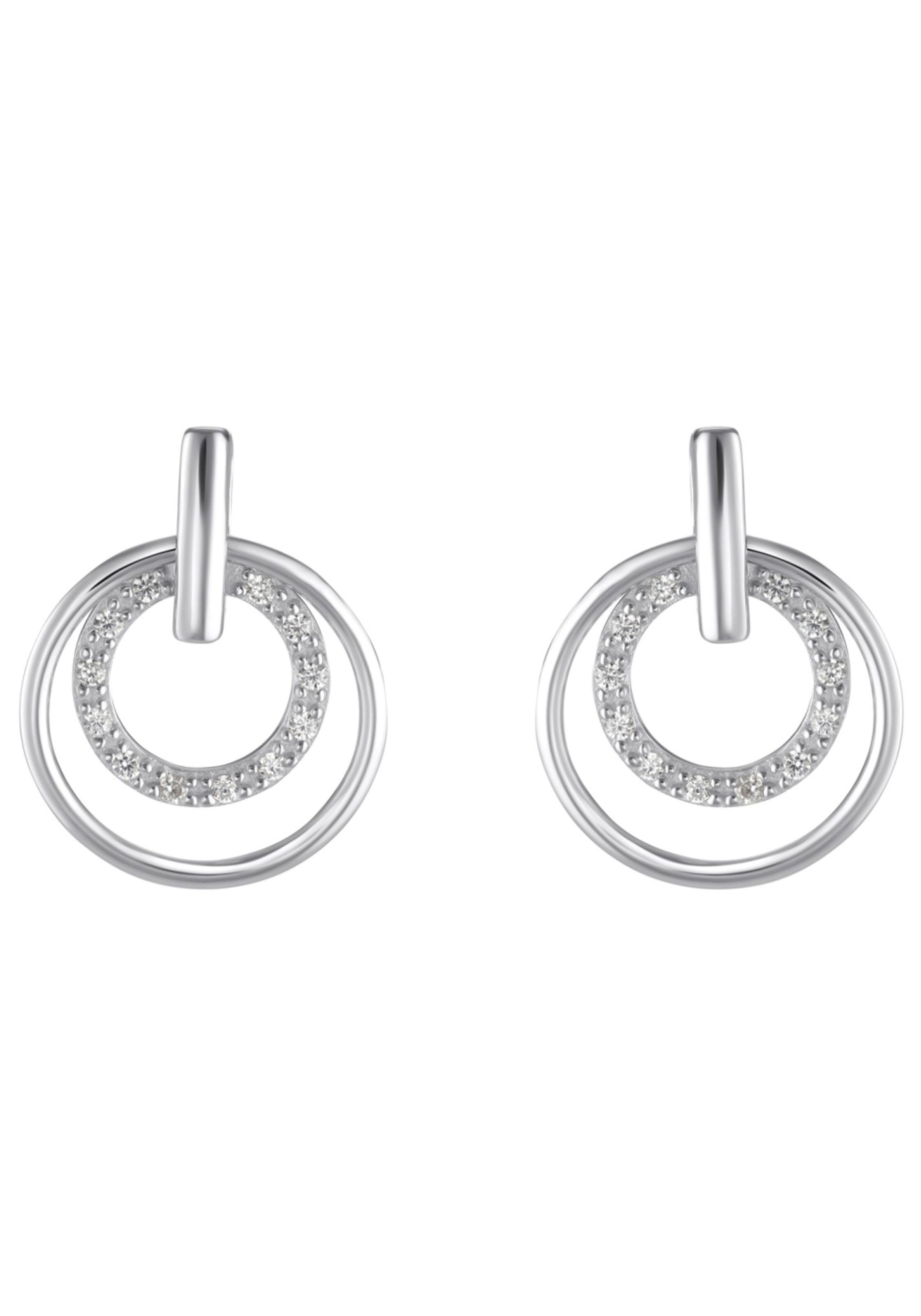 s.Oliver Earrings in Silver: front