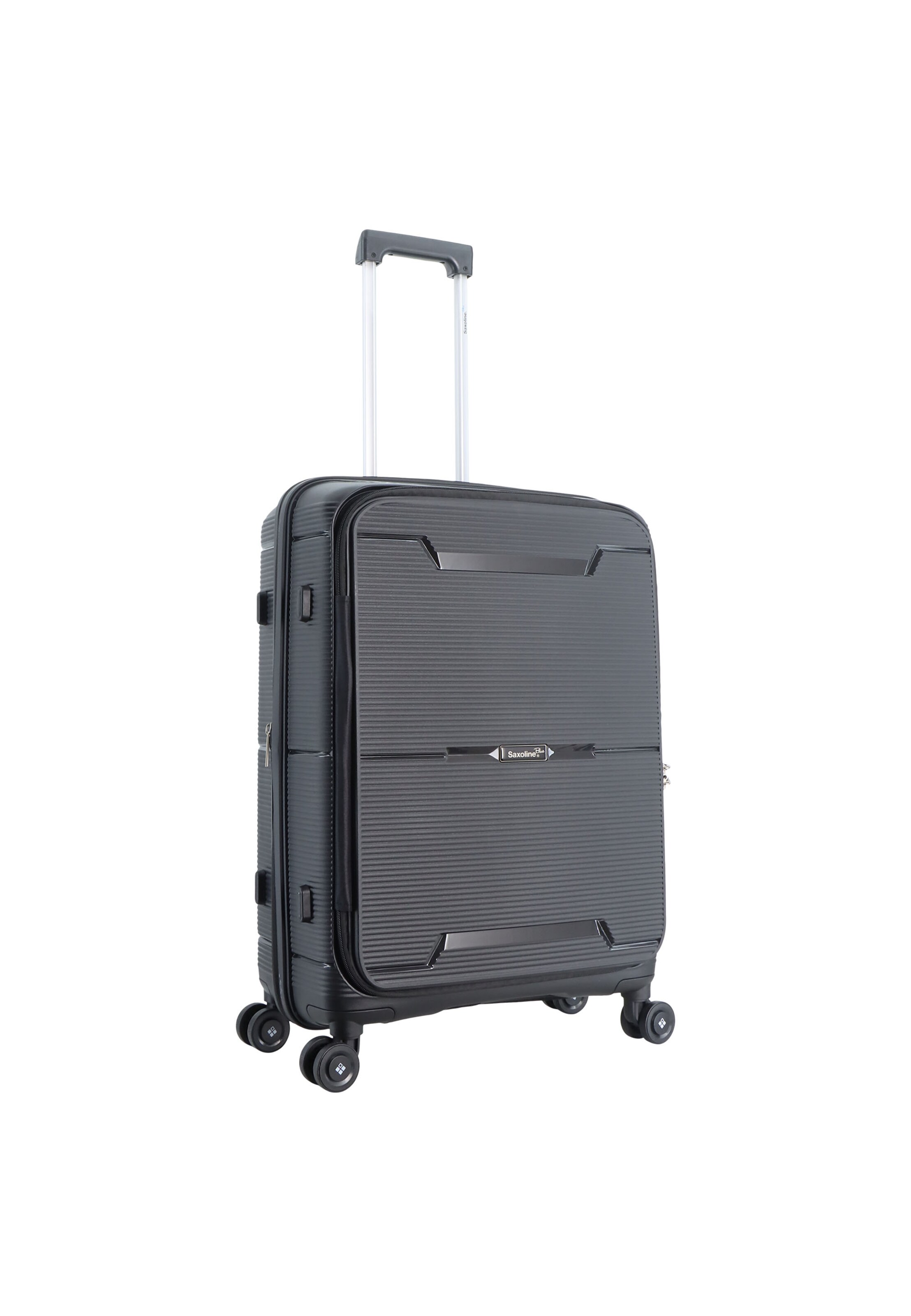 Saxoline Blue Suitcase 'Boho' in Black